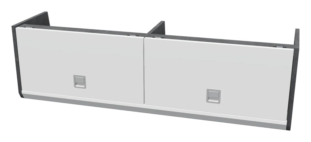 Top locker (middle), as the 3D designer draws it