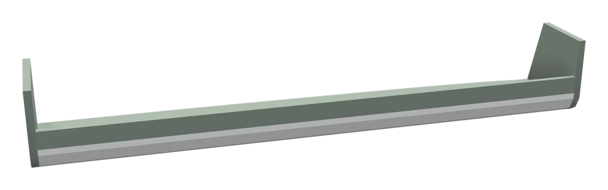 Top shelf, as the 3D designer draws it