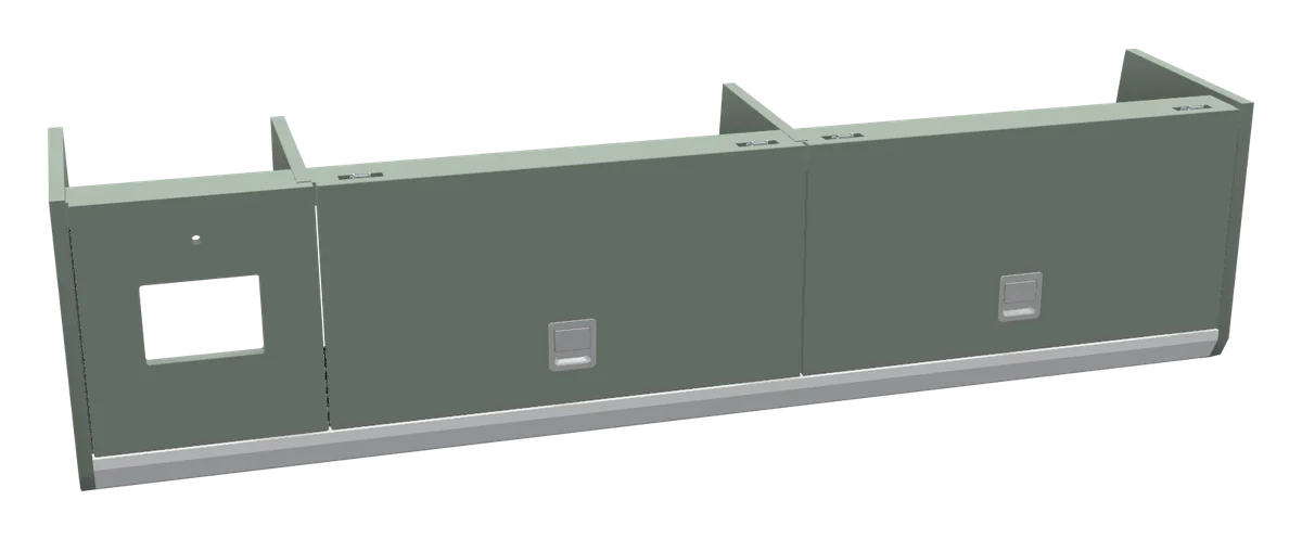 Truma panel locker, as the 3D designer draws it