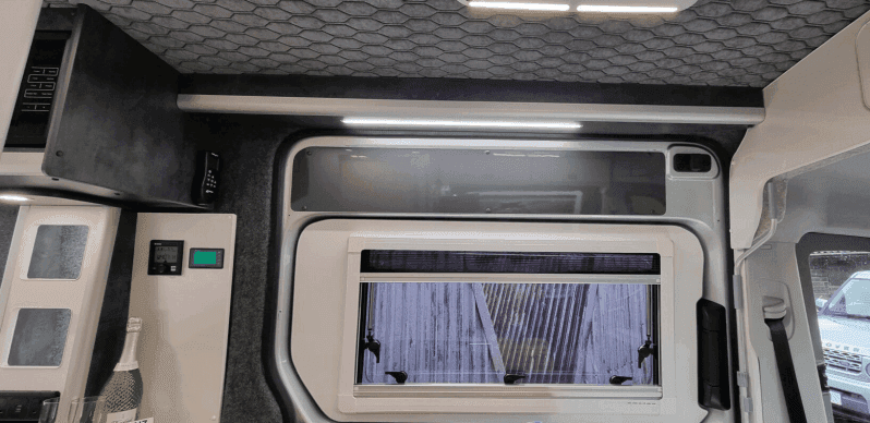 Wiring Harness with LED above Sliding Door